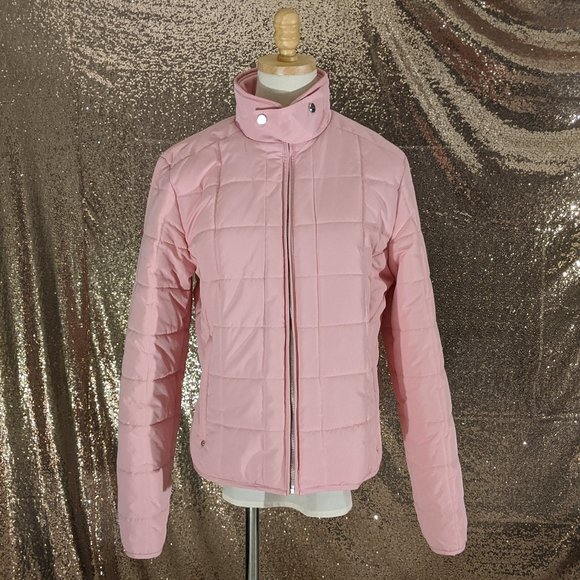 Ralph Lauren Pink Puffer Coat Girls | Large